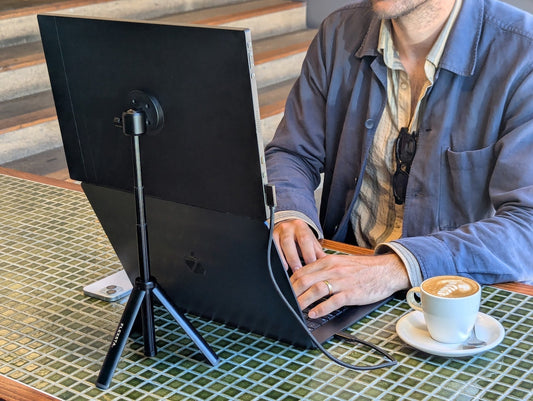 Best Stand for Arzopa Portable Monitors - Flexsta Compatibility Guide - FLEXSTA